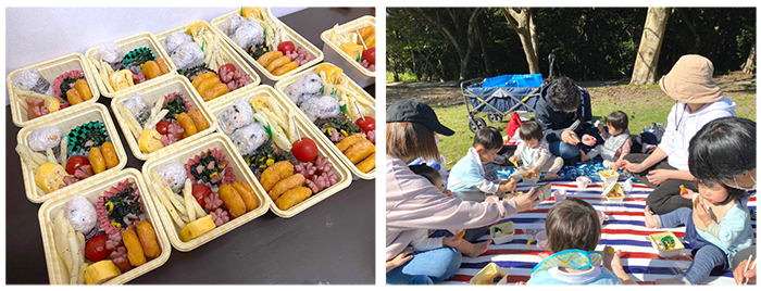 福岡市城南区荒江の保育園「くれっしぇんど保育園」のお弁当