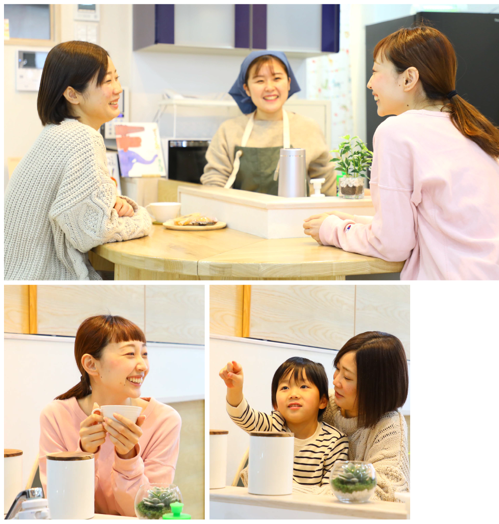福岡市城南区荒江の保育園「くれっしぇんど保育園」の保護者とのコミュニケーションの写真